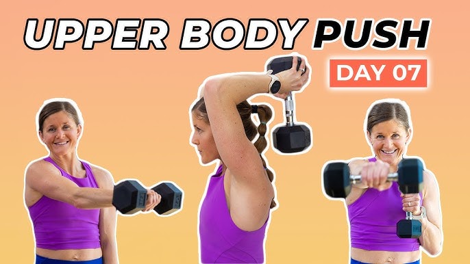 25-Minute Dumbbell Chest Workout At Home 