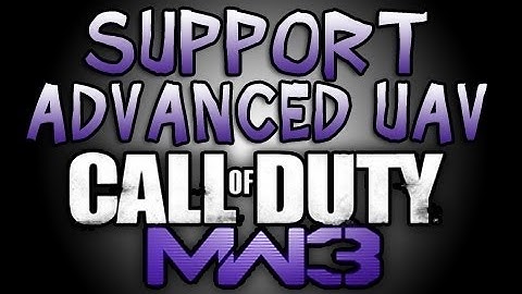 Modern Warfare 3 - Advanced UAV - Support Strike Package