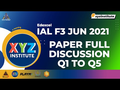 Edexcel IAL F3