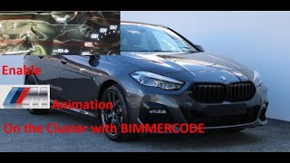 M Performance logo on 2021 BMW 218i Gran Coupe F44 Cluster Display via Bimmercode M Performance logo on 2021 BMW 218i Gran Coupe F44 Cluster Display via Bimmercode