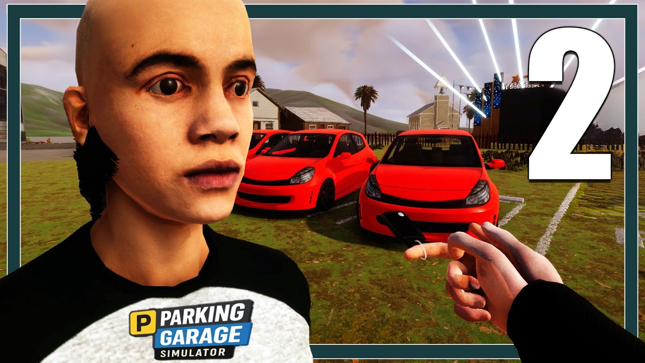 ICH BESITZE JETZT SCHEINBAR EIN AUTOKINO - PARKING GARAGE SIMULATOR #02 - LET'S PLAY - DEUTSCH
