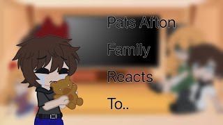 Past afton family reacts to we don’t bite // credits Tigen Nas // ( old video!!) Resimi