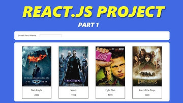 React.js Project - Search Menu Part 1