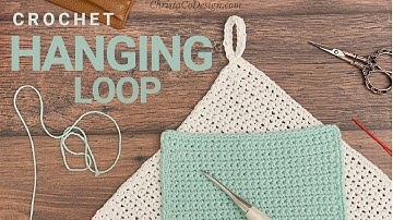 How to Add a Crochet Hanging Loop