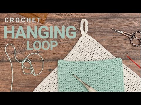 How to Add a Crochet Hanging Loop