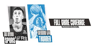 FULL GAME COVERAGE: SPURS vs THUNDER | Summer League - 8.16.21