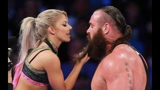 Alexa Bliss Kiss Braun Strowman