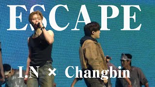 260404 Changbin & I.N - ESCAPE - ✭ 𝗦𝗧𝗔𝗬 𝗶𝗻 𝗢𝘂𝗿 𝗟𝗶𝘁𝘁𝗹𝗲 𝗛𝗼𝘂𝘀𝗲 ✭ Stray Kids 6TH FANMEETING Day3