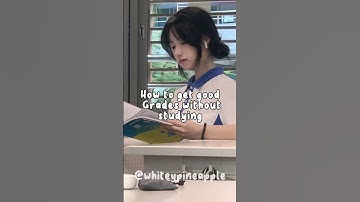 How to get good grades without studying 📚🧠 #study //#aesthetic //#short