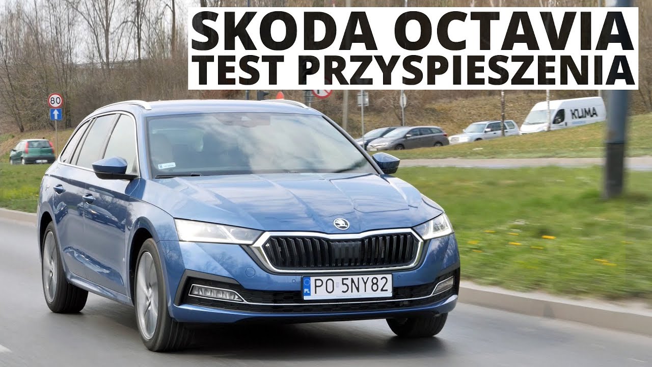 Skoda Octavia Kombi 2 0 Tdi 150 Km At Acceleration 0 100 Km H Youtube