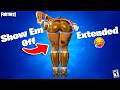 Fortnite Dylan Skin Show Em Off Emote Thicc 🍑 Extended Version 😘 New Very Sus Dance 😍 Battlepass 4K