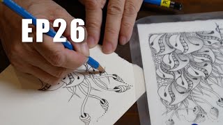 Lee Zentangle Tutorial EP26