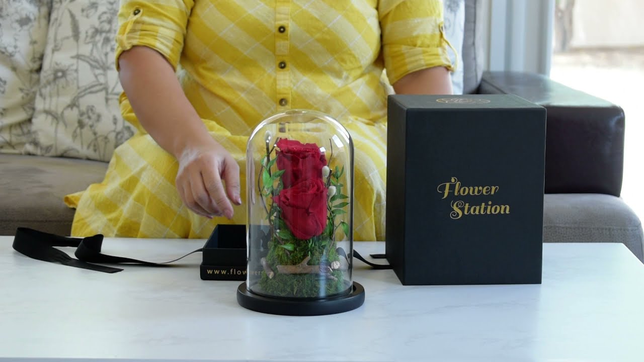 Forever (infinity) rose unboxing YouTube