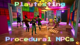 What I've Learned From Playtesting My Procedural NPCs