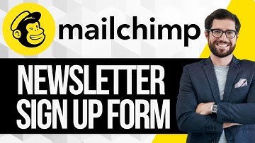 How to Create Mailchimp Newsletter Sign Up Form