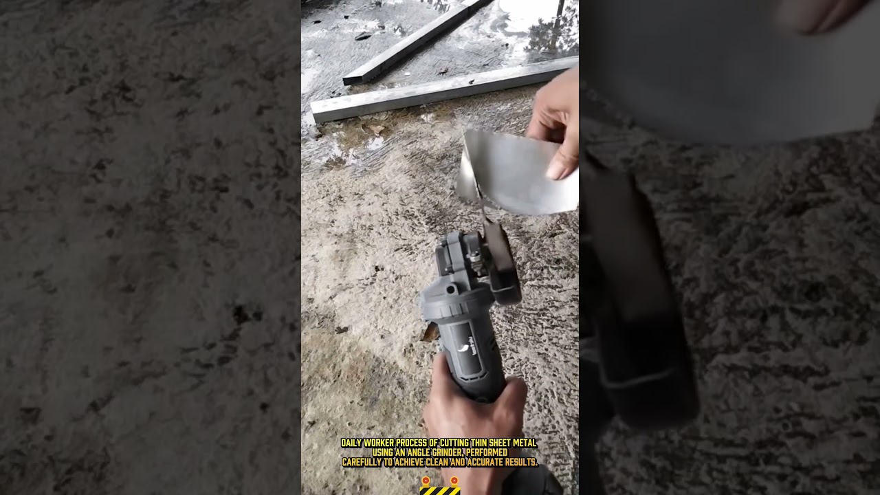 Best Angle Grinder — Fast Sheet Metal Cutting Process 