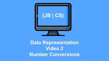Data Representation Video 2 Number Conversions