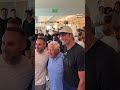 Robert Kraft and Michael Rubin support as Tom Brady gears up to return to the field