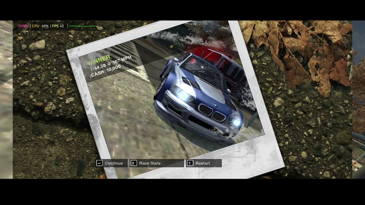 NFS mostwanted rework 3.5.2 - Gamehub emulator