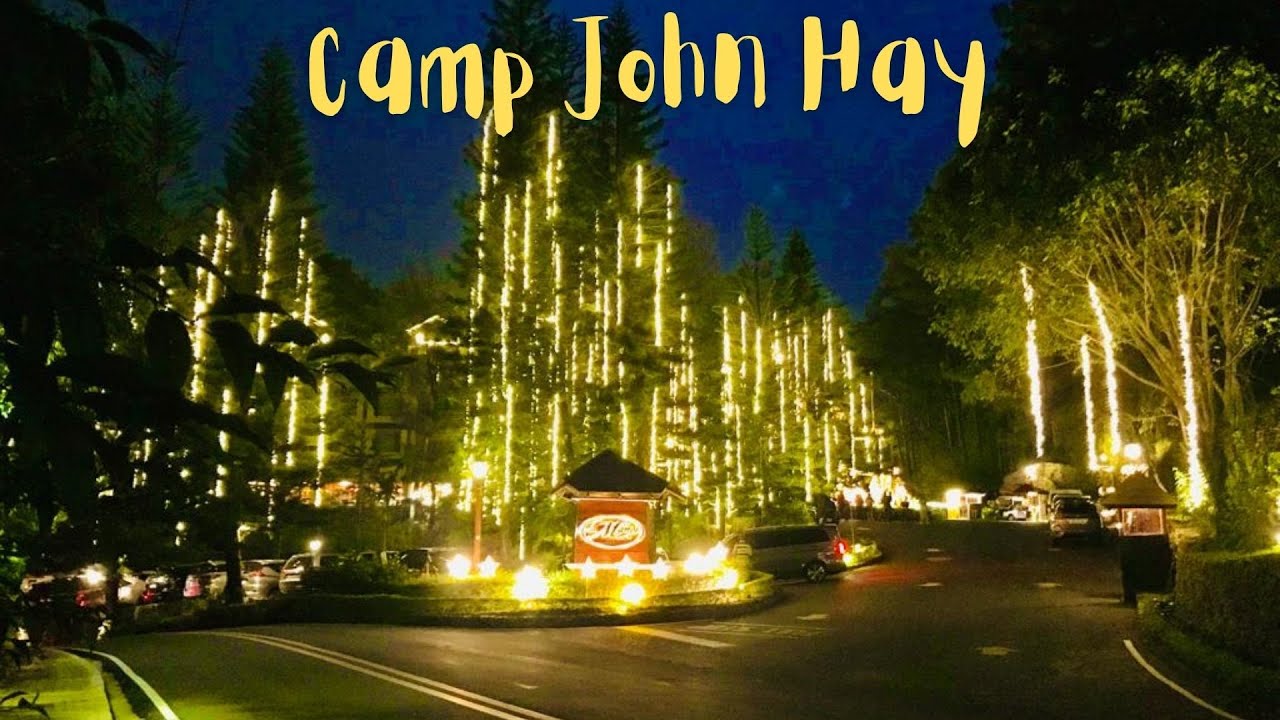 CAMP JOHN HAY (Christmas Lights) - Tourist Spots in Baguio City