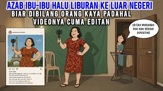 THE TORMENT OF MOTHERS WHO DREAM ABROAD VACATIONS SO PEOPLE CALL THEM RICH, EVEN THOUGH THEIR VID...