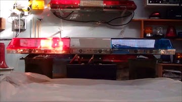 Code 3 Excalibur Lightbar Blue/Red