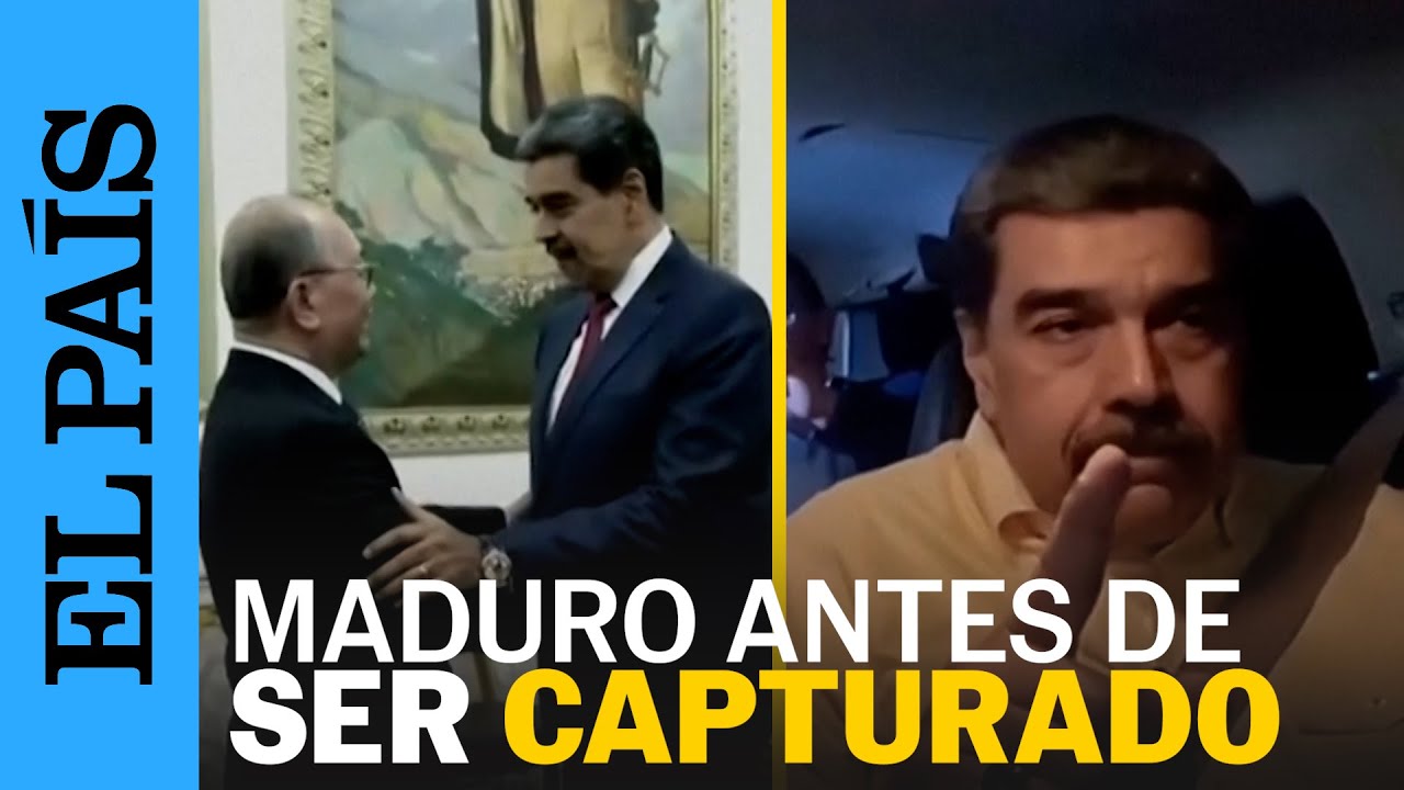ATAQUE VENEZUELA | La última aparición pública de NICOLÁS MADURO antes de ser capturado por  EE UU