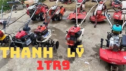 THANH LÝ 1tr9  xới mini - máy xới đất mini nhật bãi - máy xới cũ I cửa hàng việt anh 0961350530