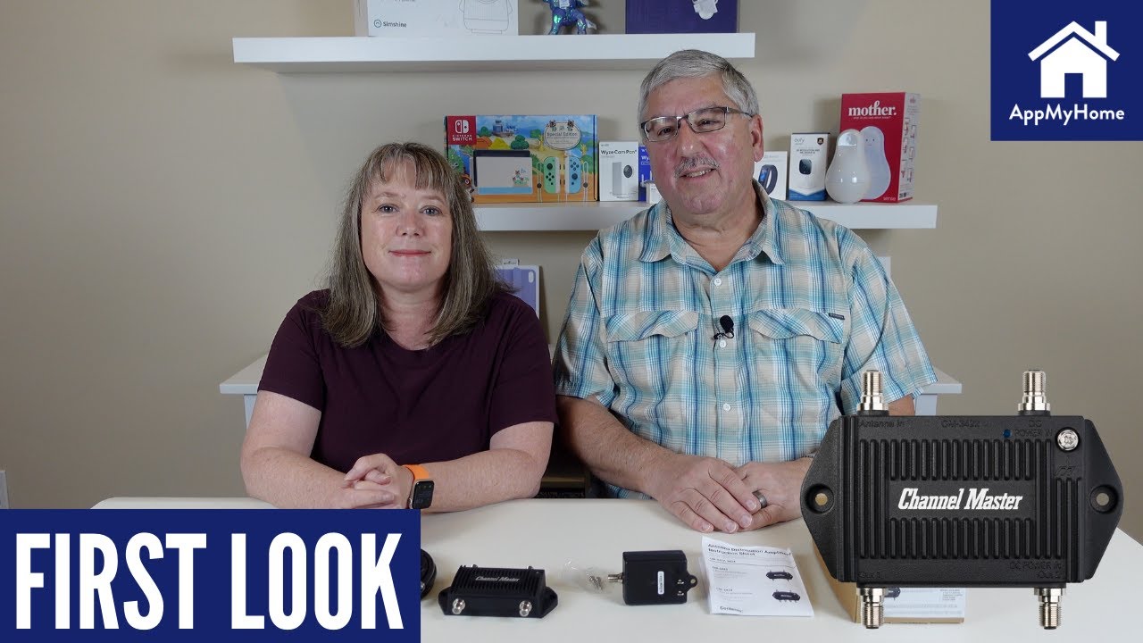 FirstLook Channel Master TV Antenna Booster 2 or 4 Output