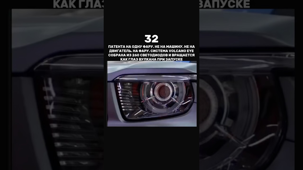 32 Патента на одну фару, не на машину. На фару 🫡💯#technology #mechanic #cars #respect #viral #led