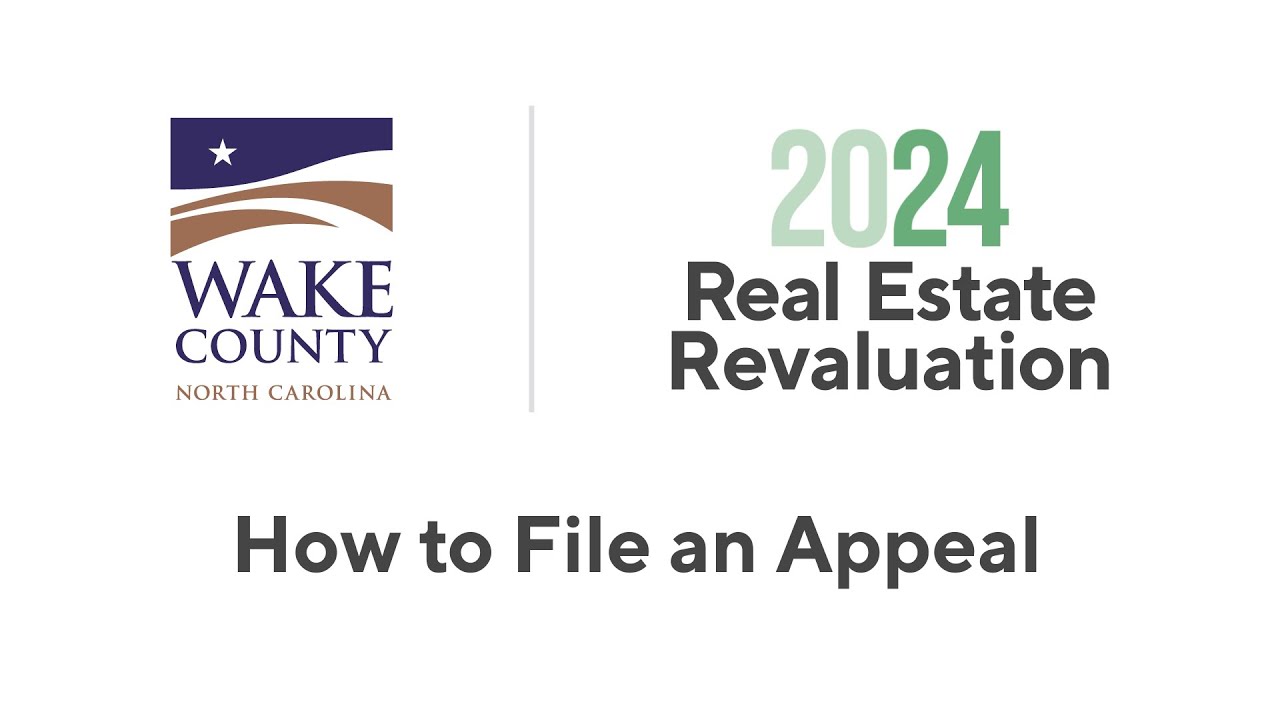 2024 Real Estate Tax Revaluation How to File an Appeal YouTube