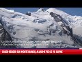 Caldo record sul Monte Bianco, allarme per le vie alpine