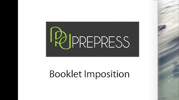 PPD  Prepress - Booklet Imposition