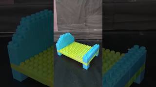 Satisfying DIy Big BED 9/ ASMR building block #buildingblocks #shortvideo #shortsfeed #shorts #short