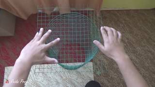 How to Make Fish Trap - Building a bait fish trap for $2 