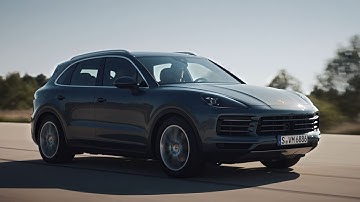 The new Porsche Cayenne in motion.