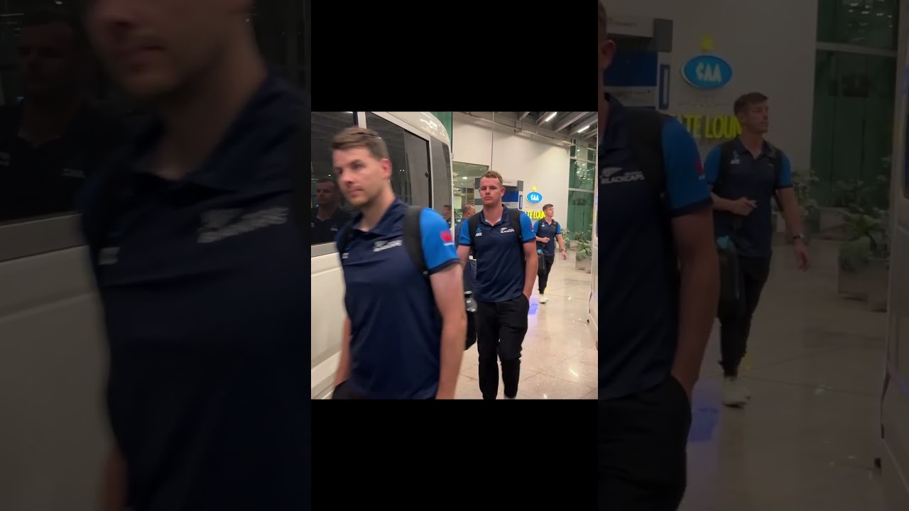 New Zealand Team Arrives in Islamabad ahead of the T20I series 