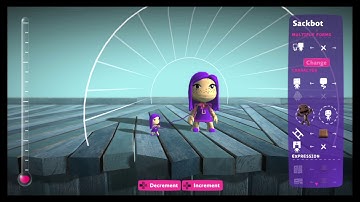 LittleBigPlanet how to make your sackbot sing