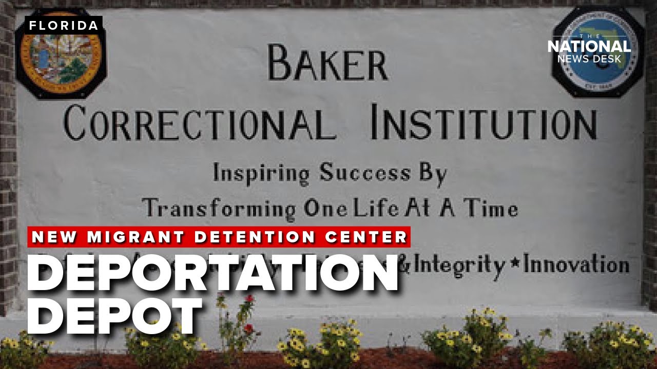 Florida's 'Deportation Depot': From empty prison to immigration processing hub