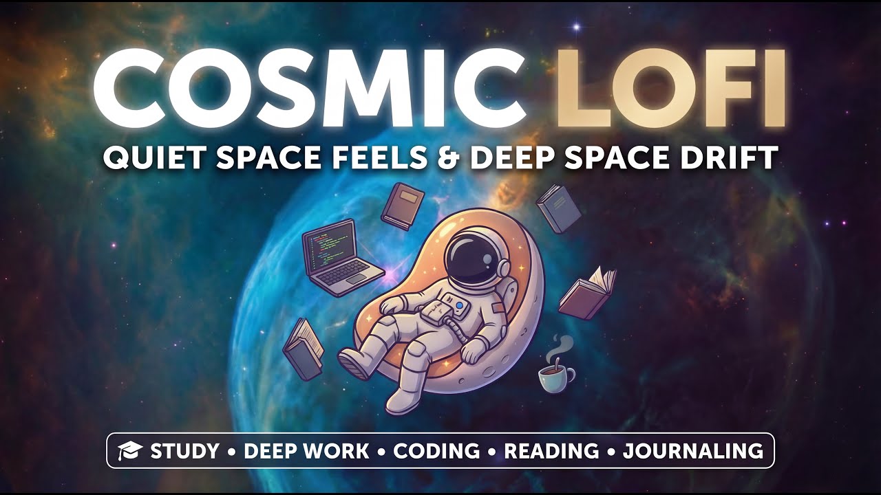 Cosmic Lofi Beats 🌌  Nebula Dreams & Galaxy Vibes