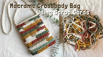 DIY Macramé Tas van Reststukken – Tutorial