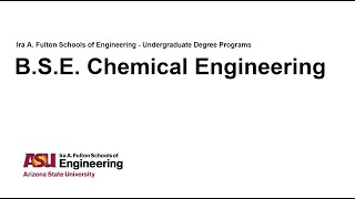 Fulton Degree Webinar: Chemical Engineering