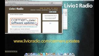 Livio Radio Carmen . How to Update the Software check out www.livioradio.com/carmen screenshot 5