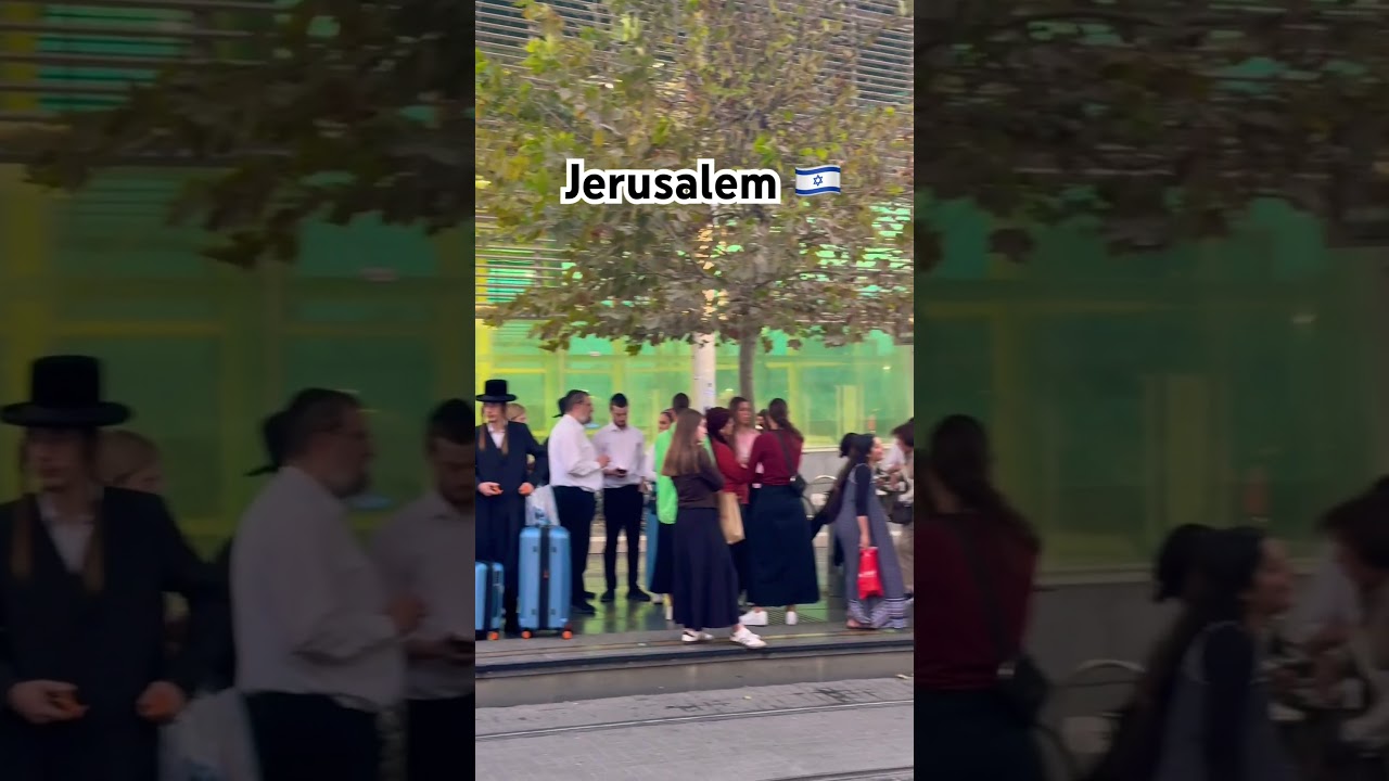 Modern Vibes In Ancient Jerusalem 🇮🇱