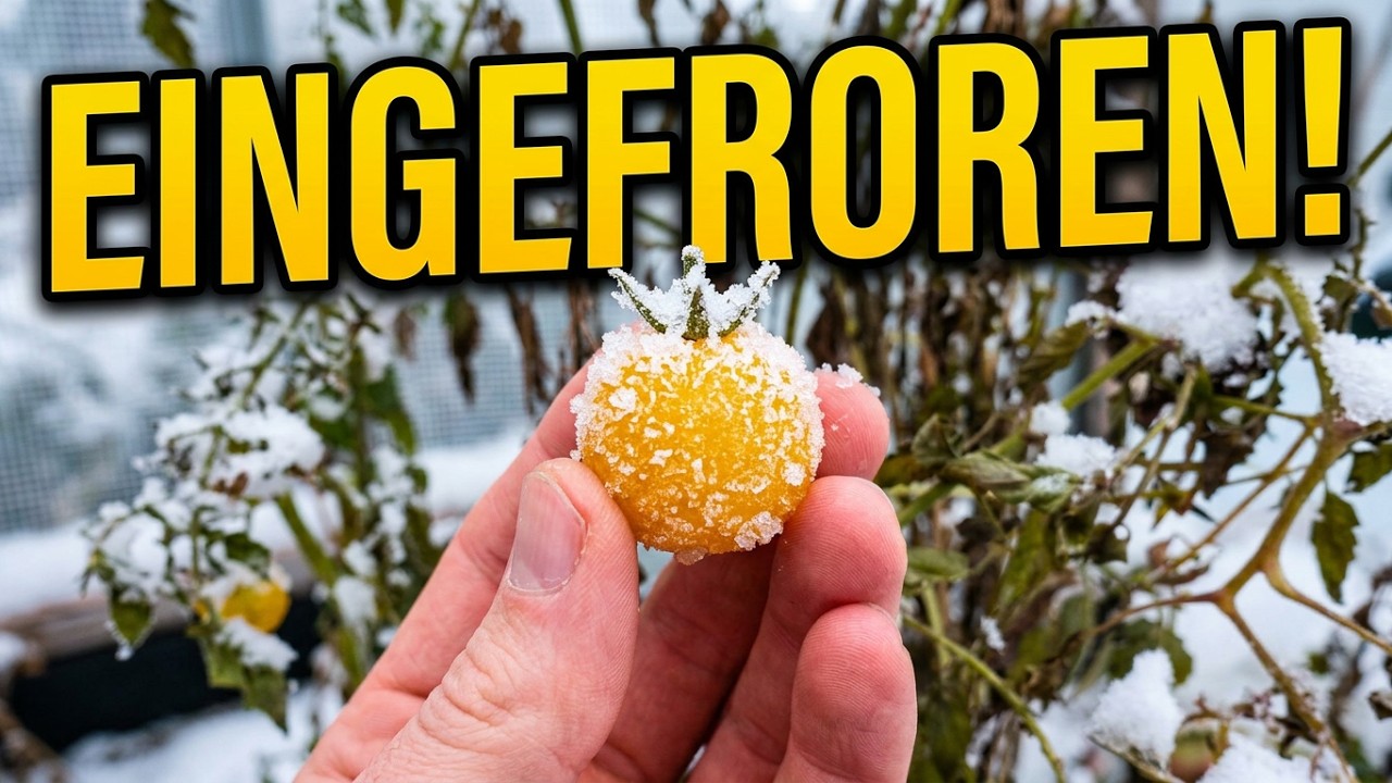 Tomaten und Zitruspflanzen im Schnee: Was Kälte wirklich anrichtet