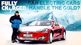Can electric cars handle the cold? Tesla Winter Experience | Fully Charged