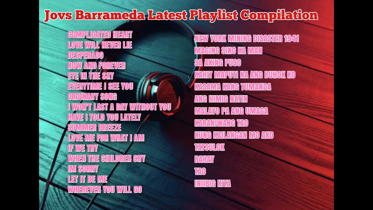 Jovs Barrameda Latest Playlist Compilation
