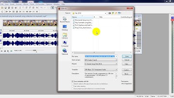 How to Convert Video Files to Mp3 or Audio file for Sweet Sound and Sony Sound Forge Pro 10