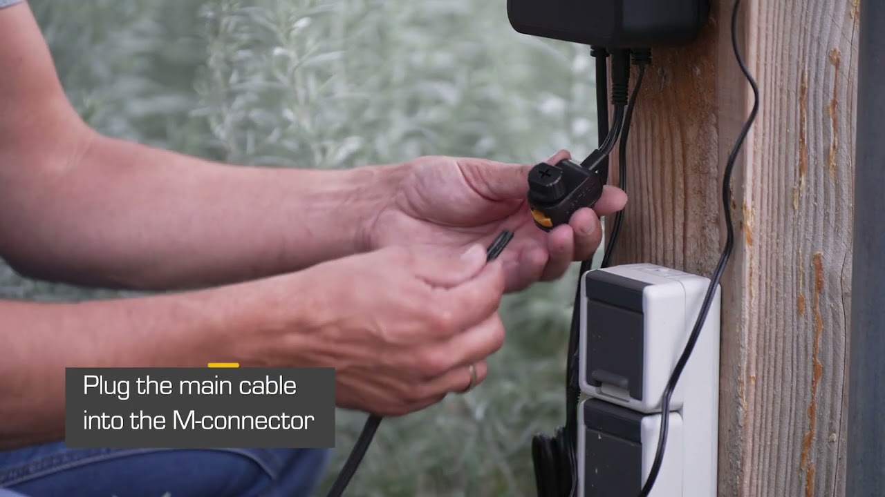 Lightpro - Connect the transformer