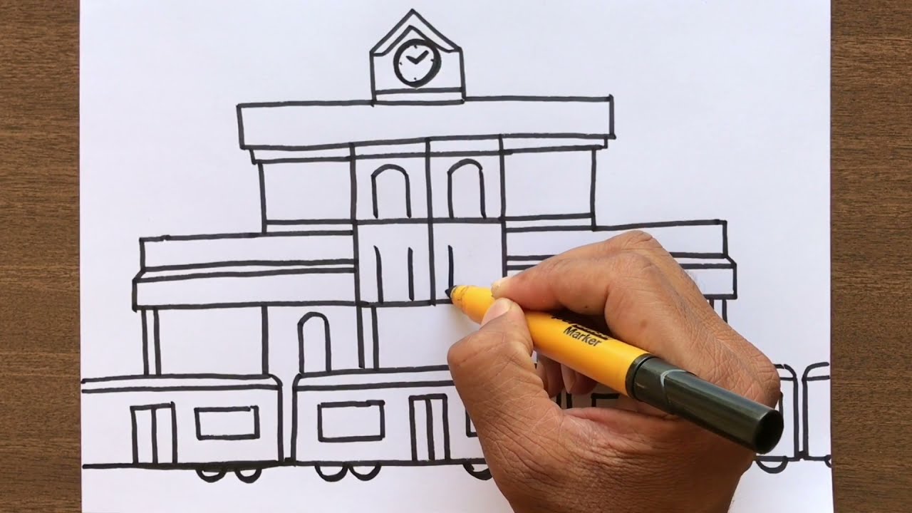 4 Ways to Draw a Train - wikiHow